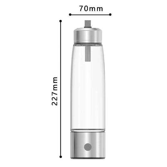 460Ml Hydrogen-Rich Water Cup Hydrogen Rich Water Generator Bottle Titanium Quality Filter Portable Healthcare Water Bottle